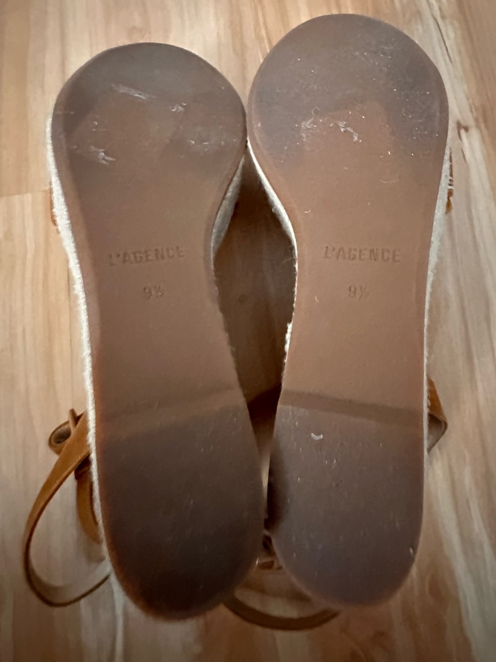 L’Agence Women's Aurore Shoe In Buckskin In Brown Size 9.5 NWOT - Picture 7 of 7